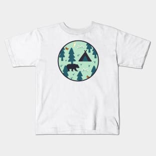 True North (Denim & Mint) Kids T-Shirt